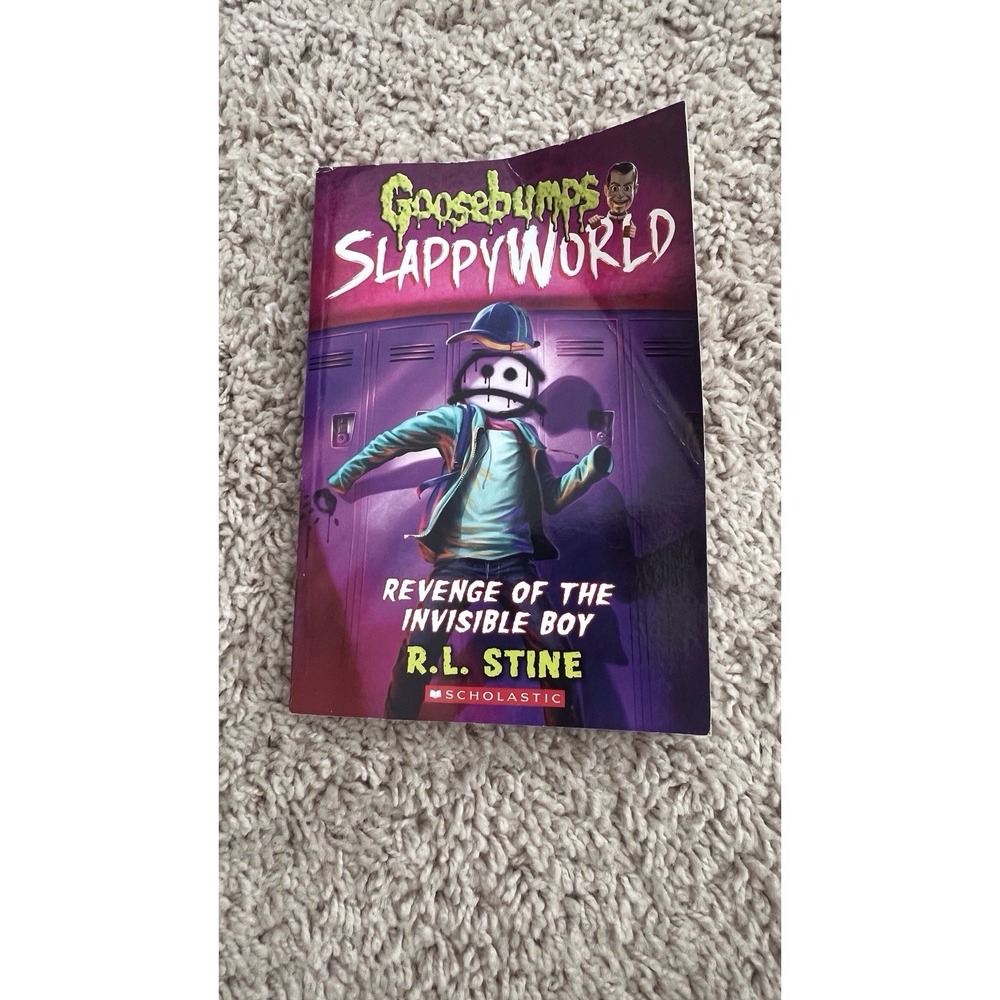 Revenge of the Invisible Boy Goosebumps SlappyWorld 9 R. L. Stine 2019 Paperback
